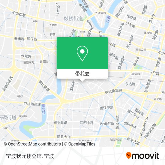 宁波状元楼会馆地图