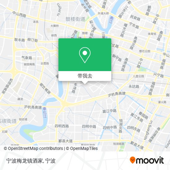 宁波梅龙镇酒家地图