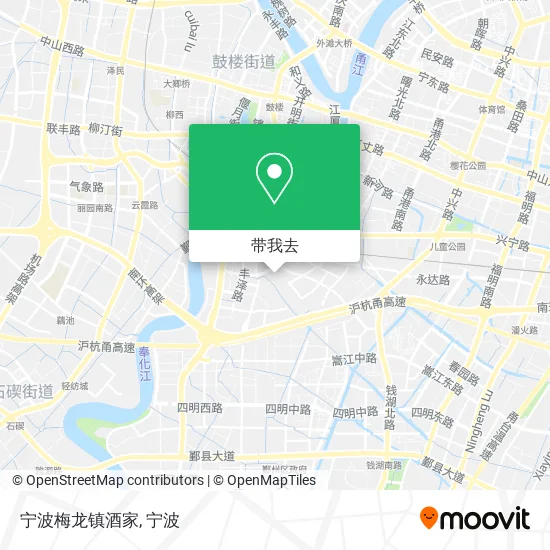 宁波梅龙镇酒家地图
