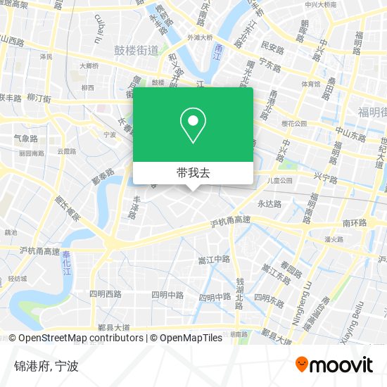 锦港府地图