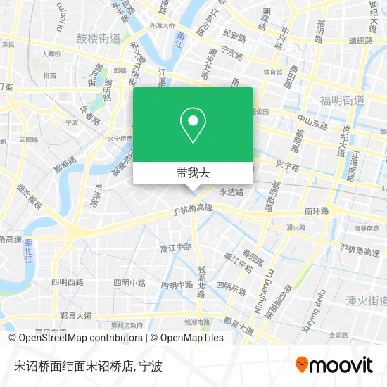 宋诏桥面结面宋诏桥店地图