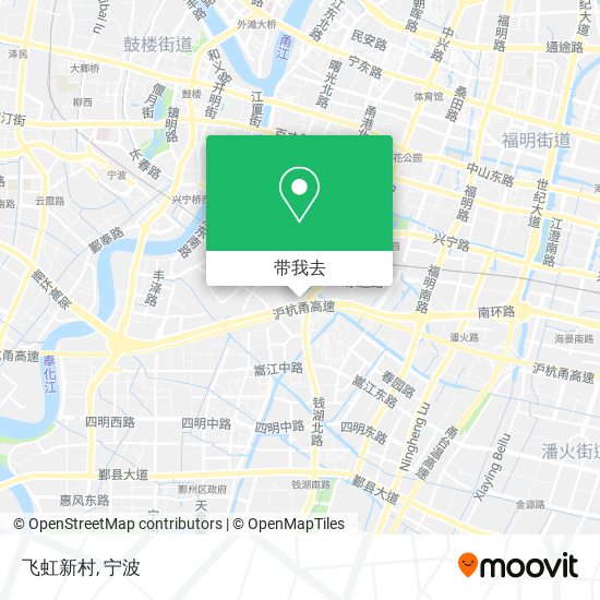 飞虹新村地图