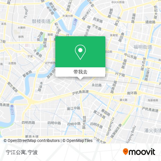 宁江公寓地图