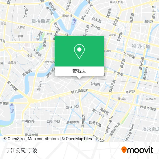宁江公寓地图