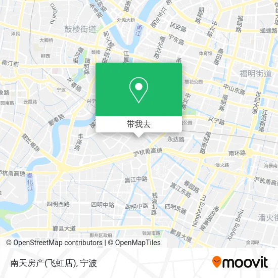 南天房产(飞虹店)地图