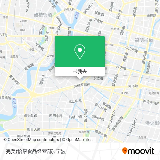 完美(怡康食品经营部)地图