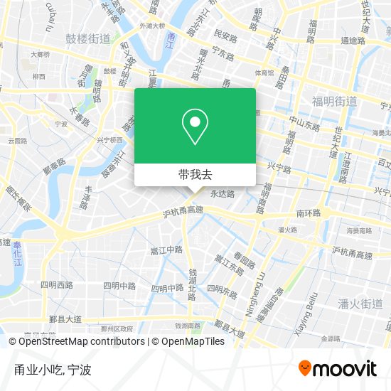 甬业小吃地图