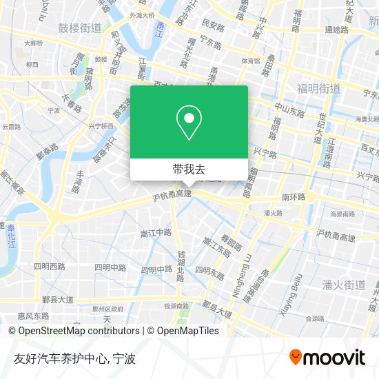 友好汽车养护中心地图