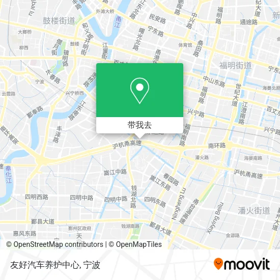 友好汽车养护中心地图