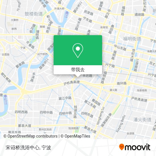 宋诏桥洗浴中心地图
