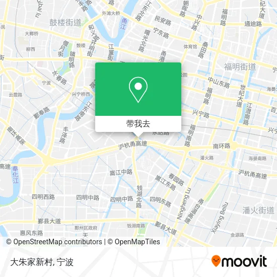 大朱家新村地图