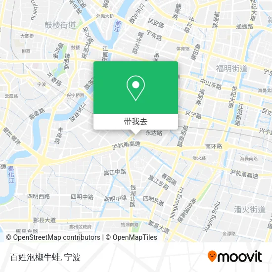 百姓泡椒牛蛙地图