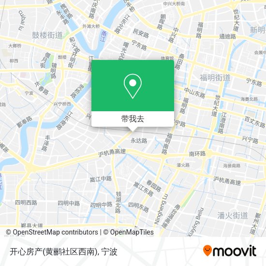 开心房产(黄鹂社区西南)地图