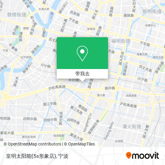 皇明太阳能(5s形象店)地图