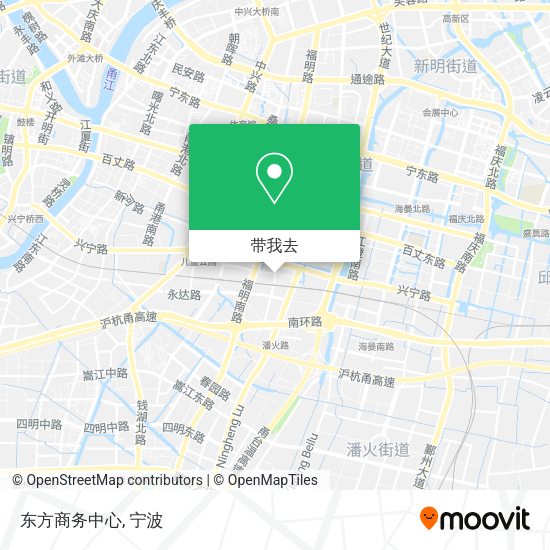 东方商务中心地图