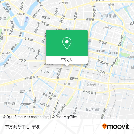 东方商务中心地图