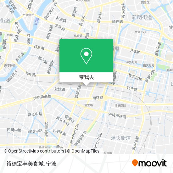 裕德宝丰美食城地图