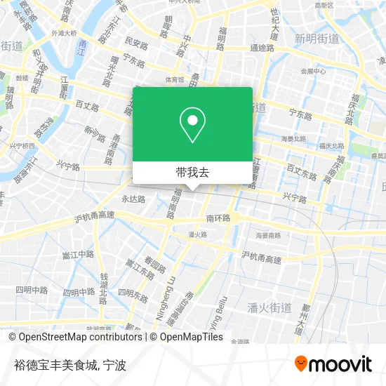 裕德宝丰美食城地图