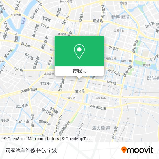 司家汽车维修中心地图
