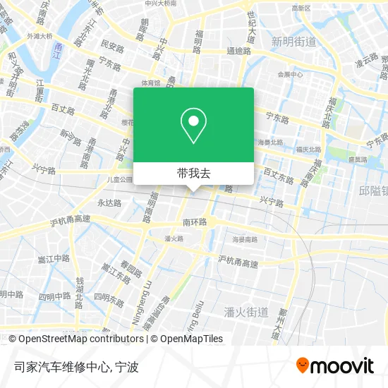 司家汽车维修中心地图