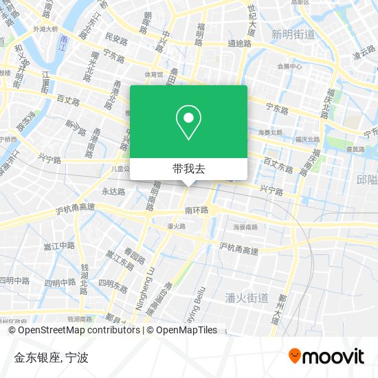 金东银座地图