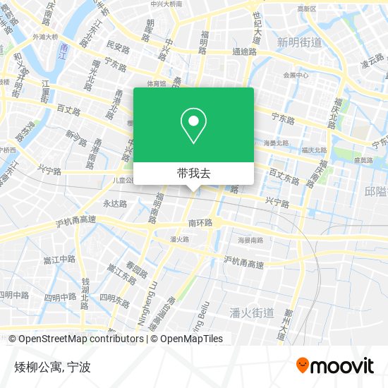 矮柳公寓地图