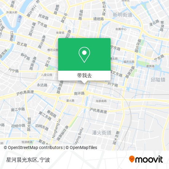 星河晨光东区地图