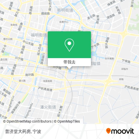 普济堂大药房地图