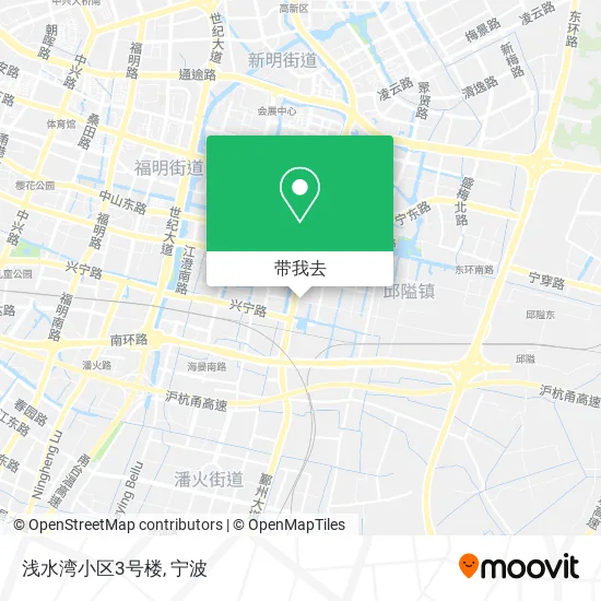 浅水湾小区3号楼地图