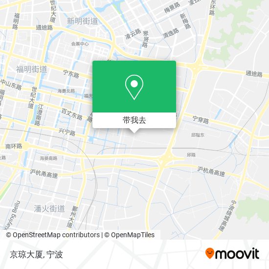 京琼大厦地图