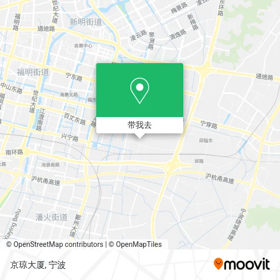 京琼大厦地图