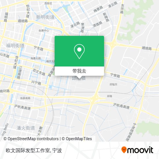 欧文国际发型工作室地图