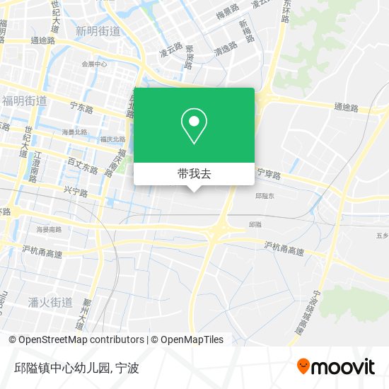 邱隘镇中心幼儿园地图