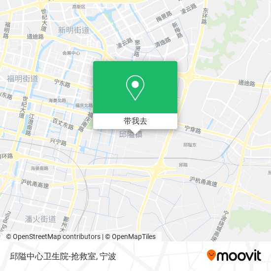 邱隘中心卫生院-抢救室地图