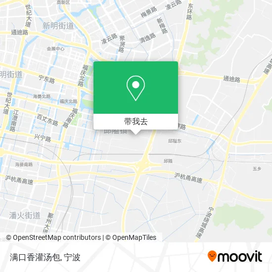 满口香灌汤包地图