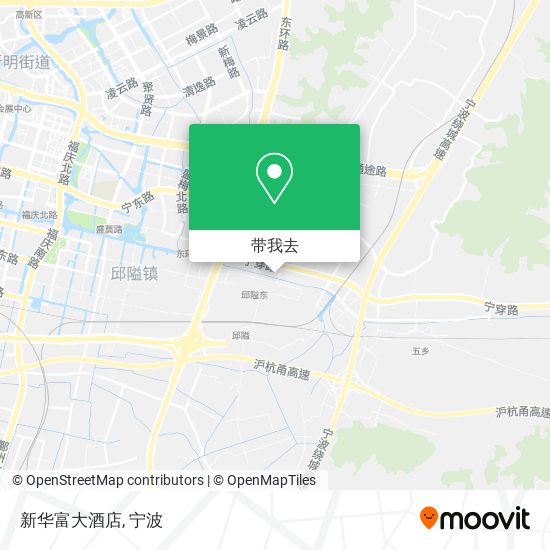 新华富大酒店地图