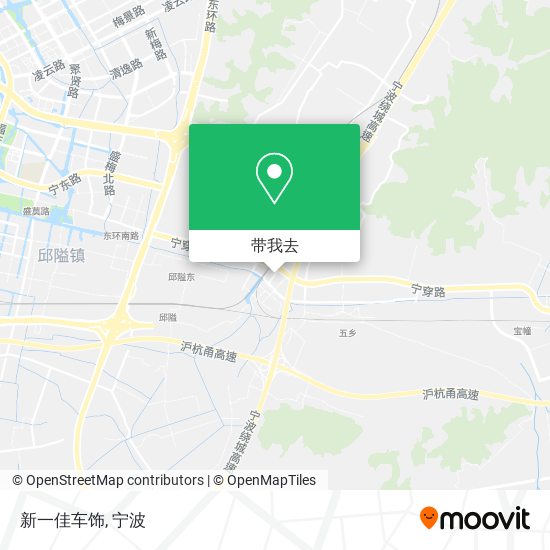 新一佳车饰地图