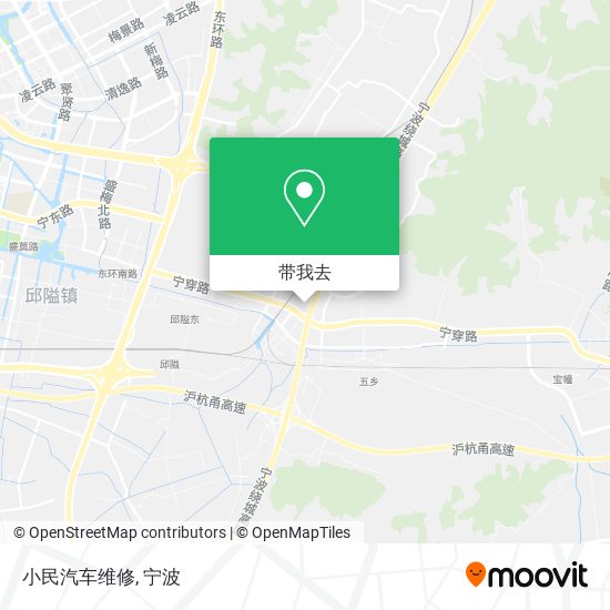 小民汽车维修地图