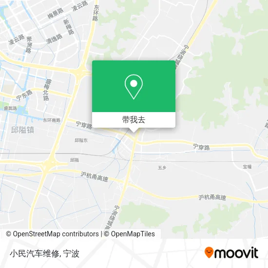 小民汽车维修地图