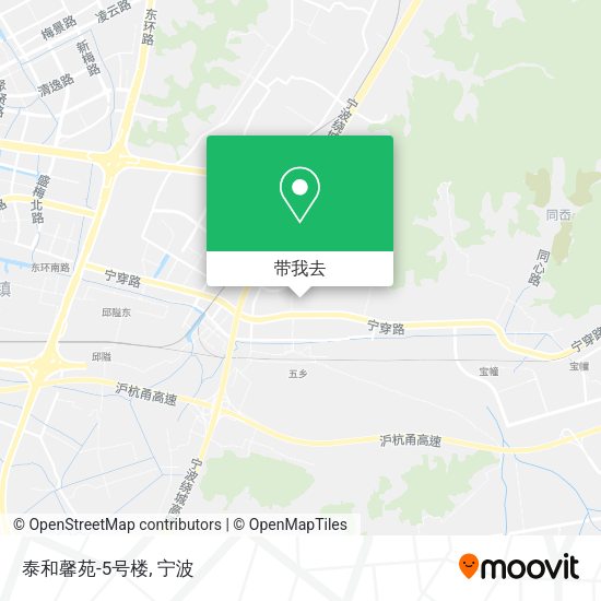 泰和馨苑-5号楼地图
