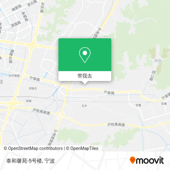 泰和馨苑-5号楼地图
