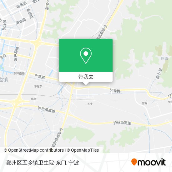 鄞州区五乡镇卫生院-东门地图