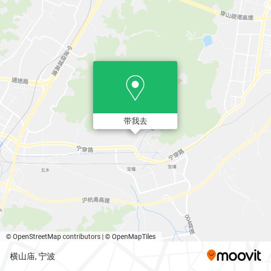 横山庙地图