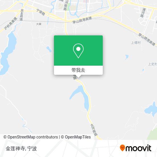 金莲禅寺地图