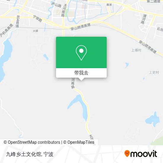 九峰乡土文化馆地图