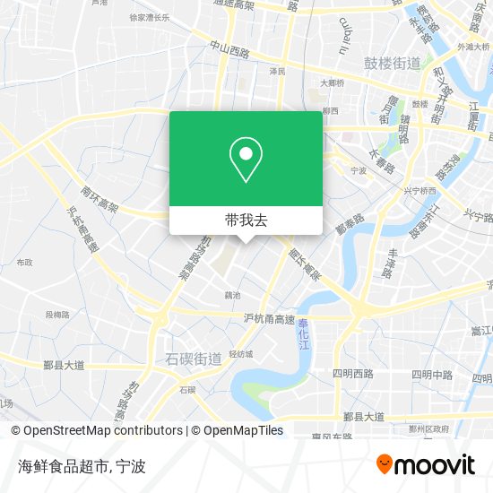 海鲜食品超市地图
