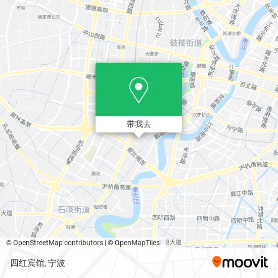 四红宾馆地图