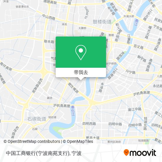 中国工商银行(宁波南苑支行)地图