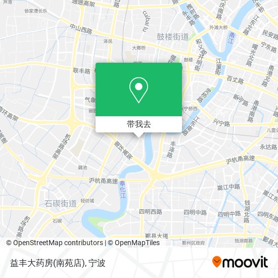 益丰大药房(南苑店)地图
