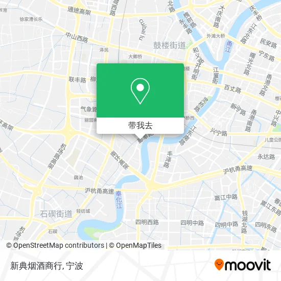 新典烟酒商行地图